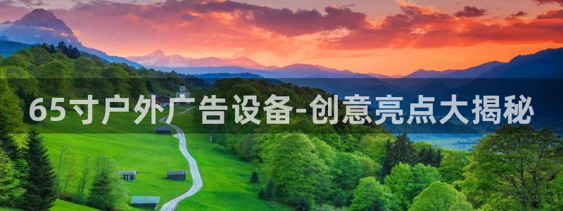 杏宇平台代理多少钱一次：65寸户外广告设备-创意亮点大揭秘