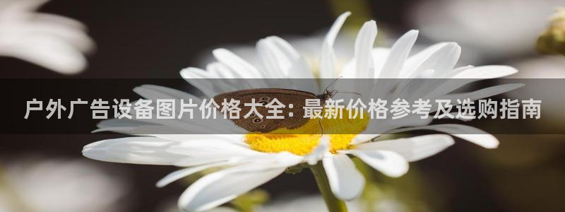 杏宇平台登录步骤：户外广告设备图片价格大全: 最新价格参考及选购指南
