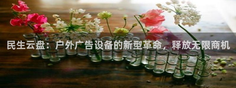杏宇平台招商电话号码：民生云盘：户外广告设备的新型革命，释放无限商机