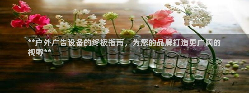 杏宇平台注册地址在哪里：**户外广告设备的终极指南，为您的品牌打造更广阔的
视野**