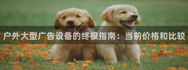 杏宇平台招商电话号码：户外大型广告设备的终极指南：当前价格和比较